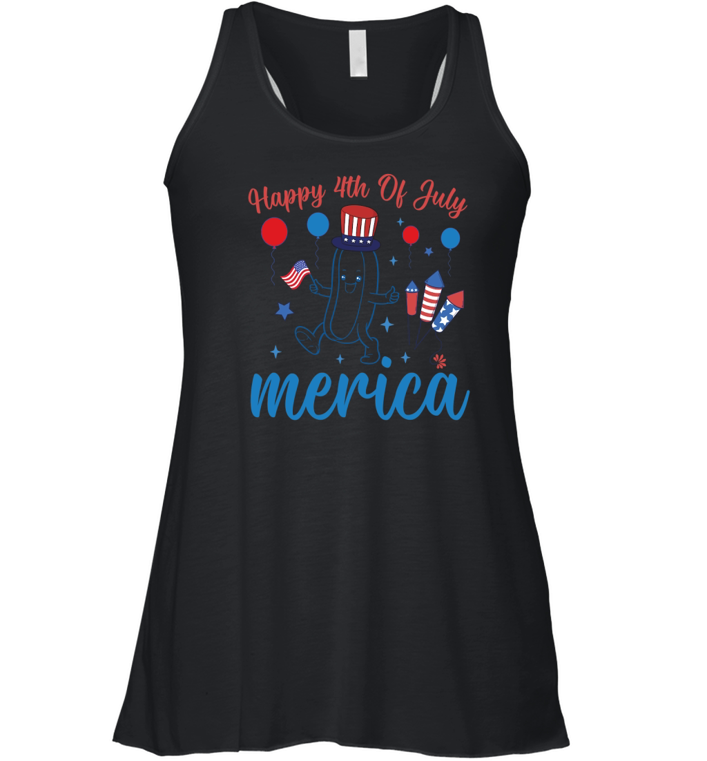 4th of july (9) Women's Flowy Tank Top