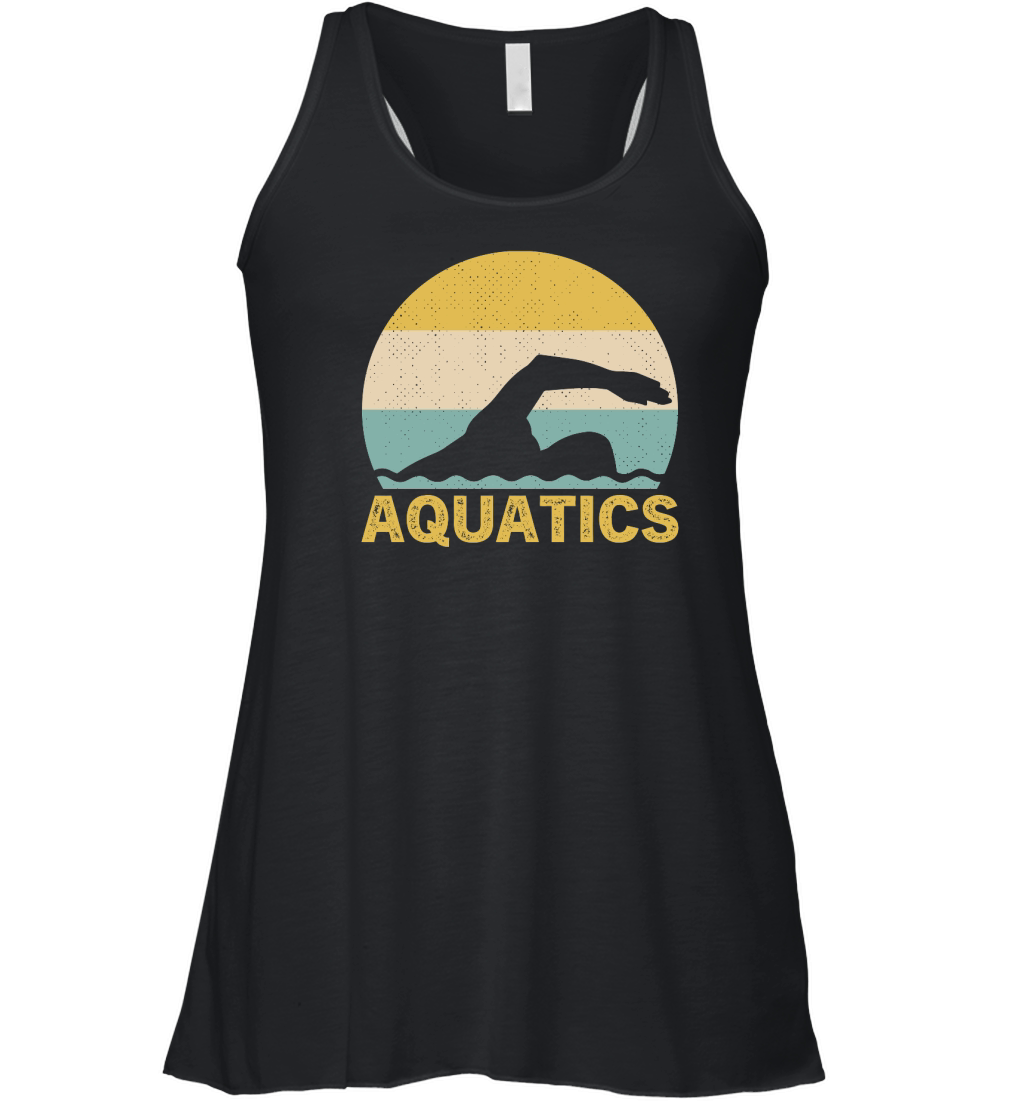 Sunset Aquatics Vintage Retro Women's Flowy Tank Top