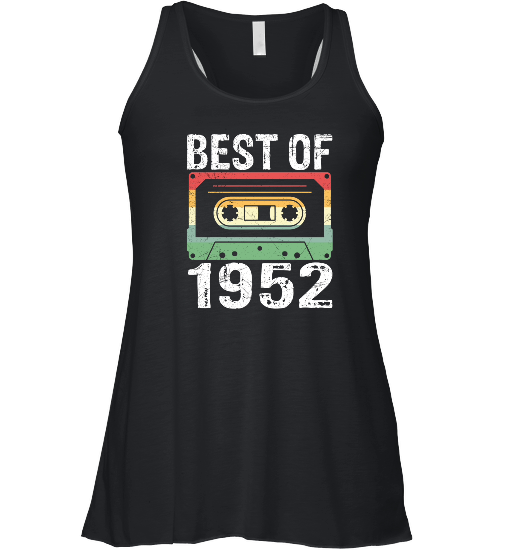 Vintage Best of 1952 Birthday Women's Flowy Tank Top