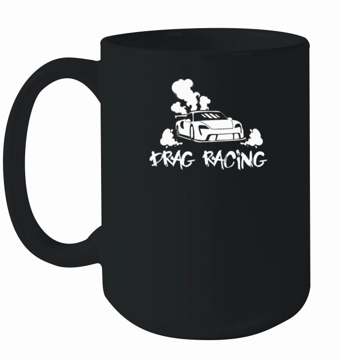 Drag Racing Racecar Design for Sportscar Lovers Ceramic Mug