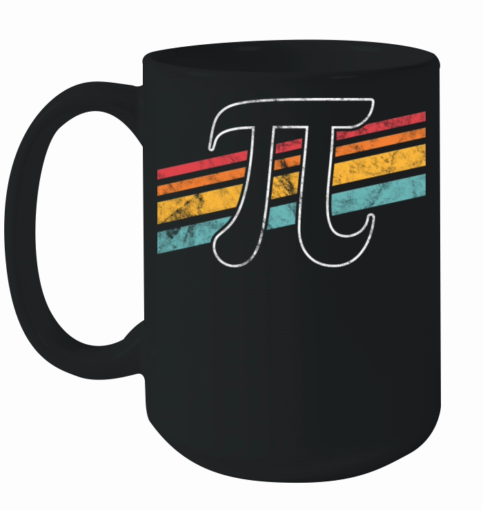 PI Day 2022 Math Lover Mathematics Retro Vintage Ceramic Mug