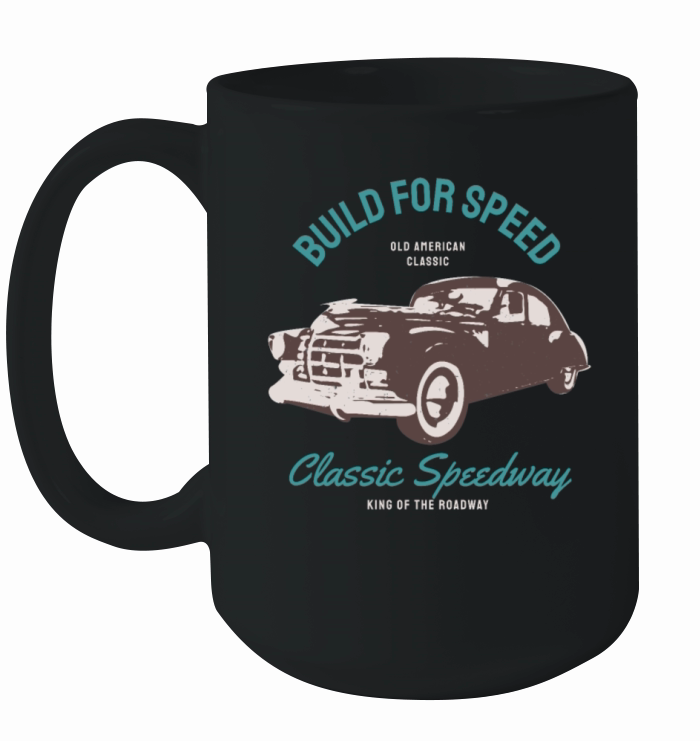 Vintage Sportscar classic Car Muscle Car Ceramic Mug