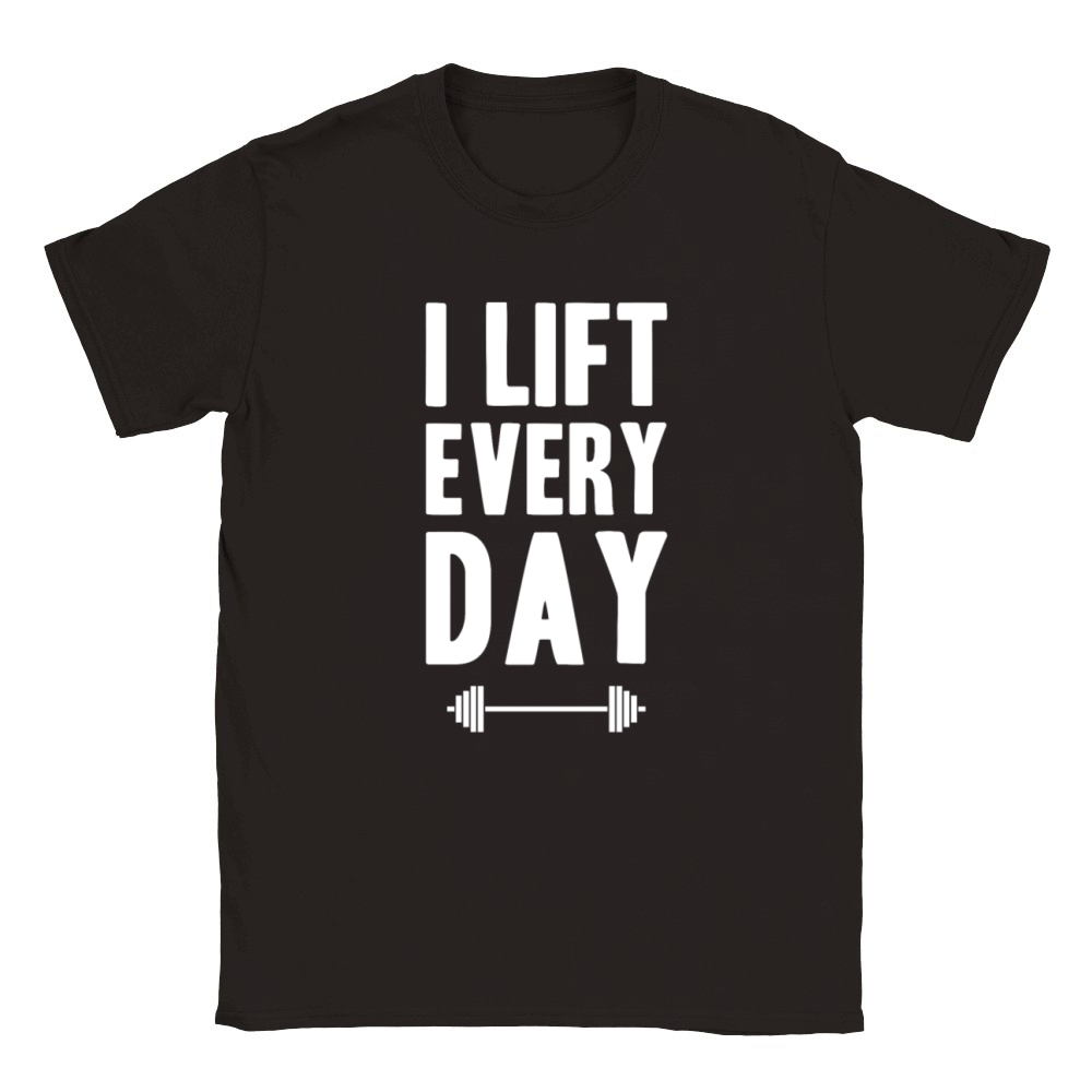 Gym fit lift weights gift idea muscles workout Classic Kids Crewneck T-shirt
