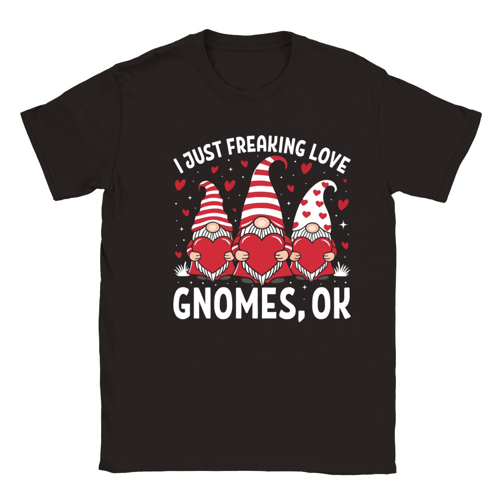 I Just Freaking Love Gnomes, ok Classic Kids Crewneck T-shirt