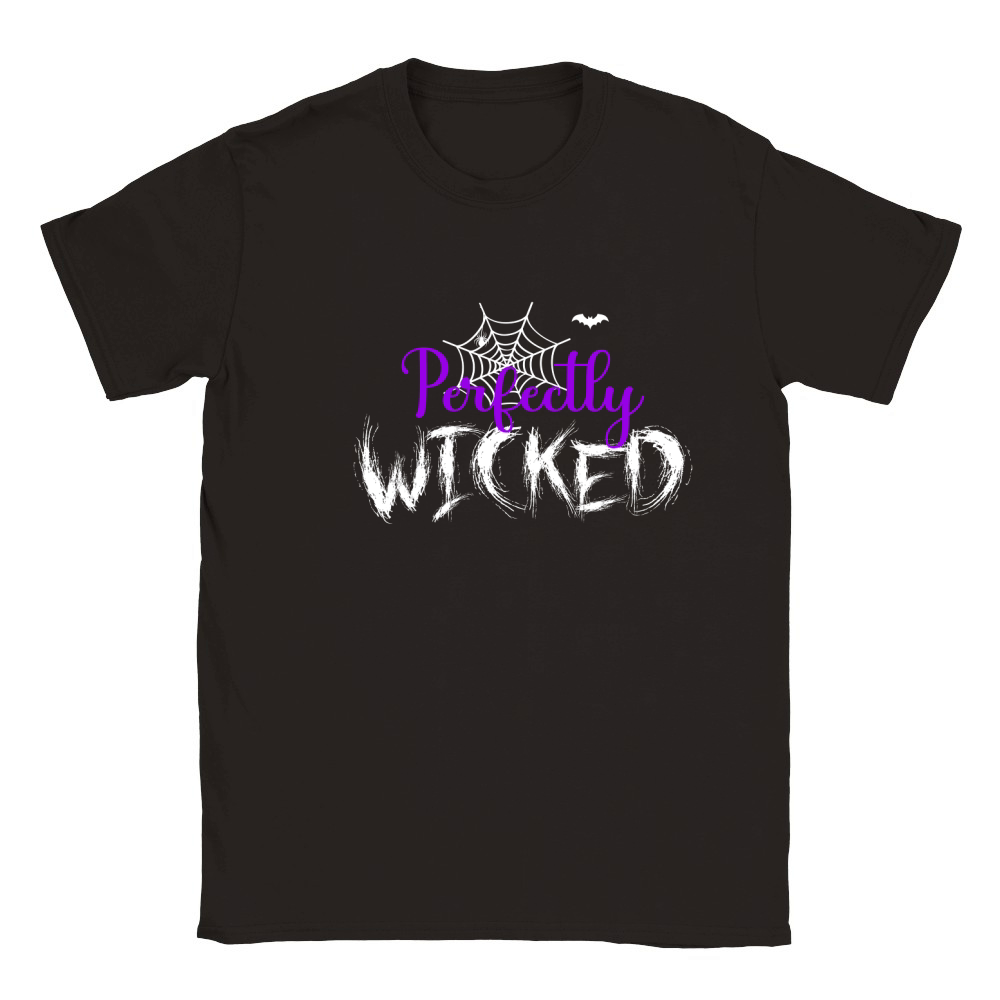 Perfectly Wicked Classic Kids Crewneck T-shirt
