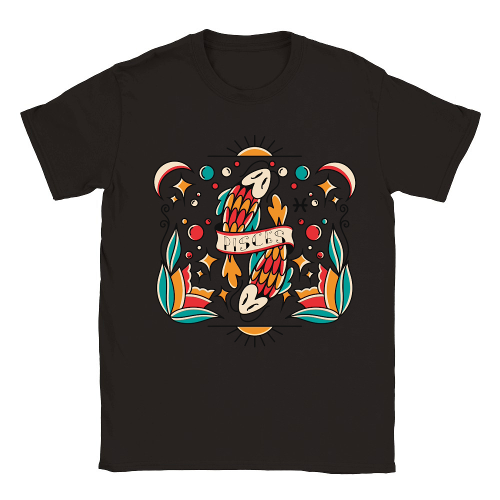 Pisces Classic Kids Crewneck T-shirt