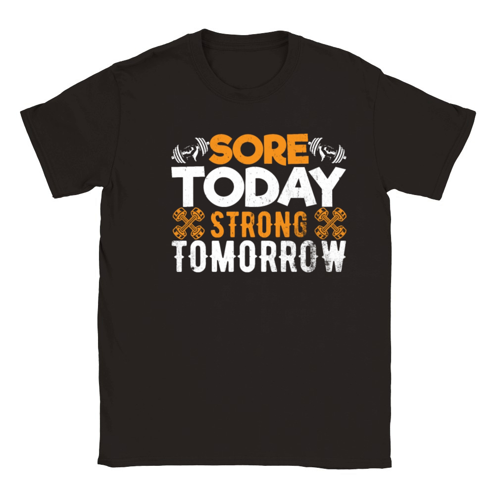 Sore Before Strong Classic Kids Crewneck T-shirt
