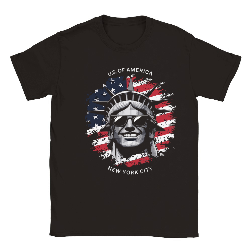 U.S of america new york city 03 Classic Kids Crewneck T-shirt