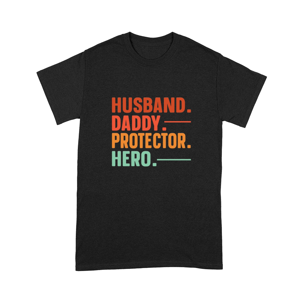 Husband daddy protector hero 02 Comfort T-shirt