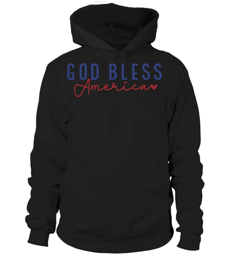 God Bless America 02 Hoodie Unisex