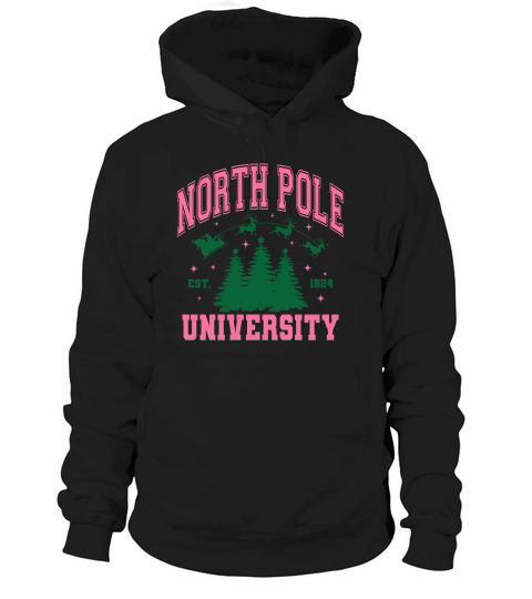 North Pole University Hoodie Unisex