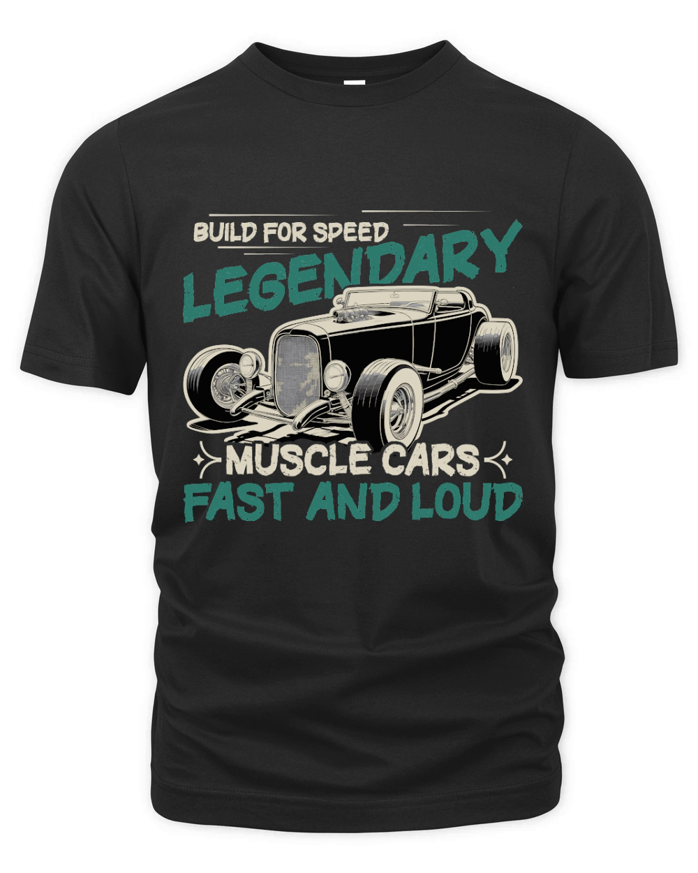 Build for Speed Legendary Muscle Organic Unisex T-shirt