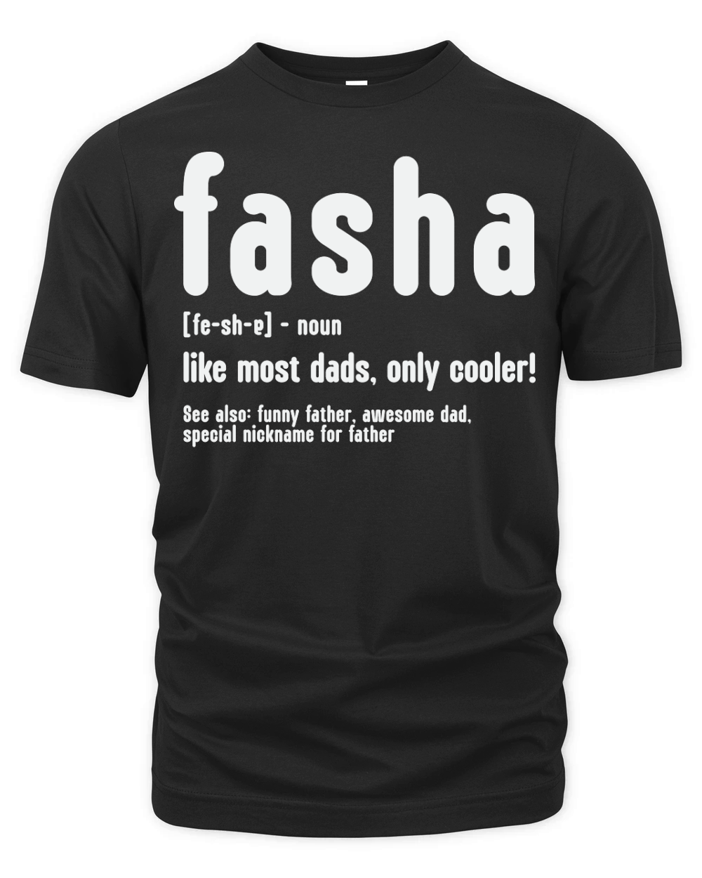 Fasha for Fathers Day Organic Unisex T-shirt