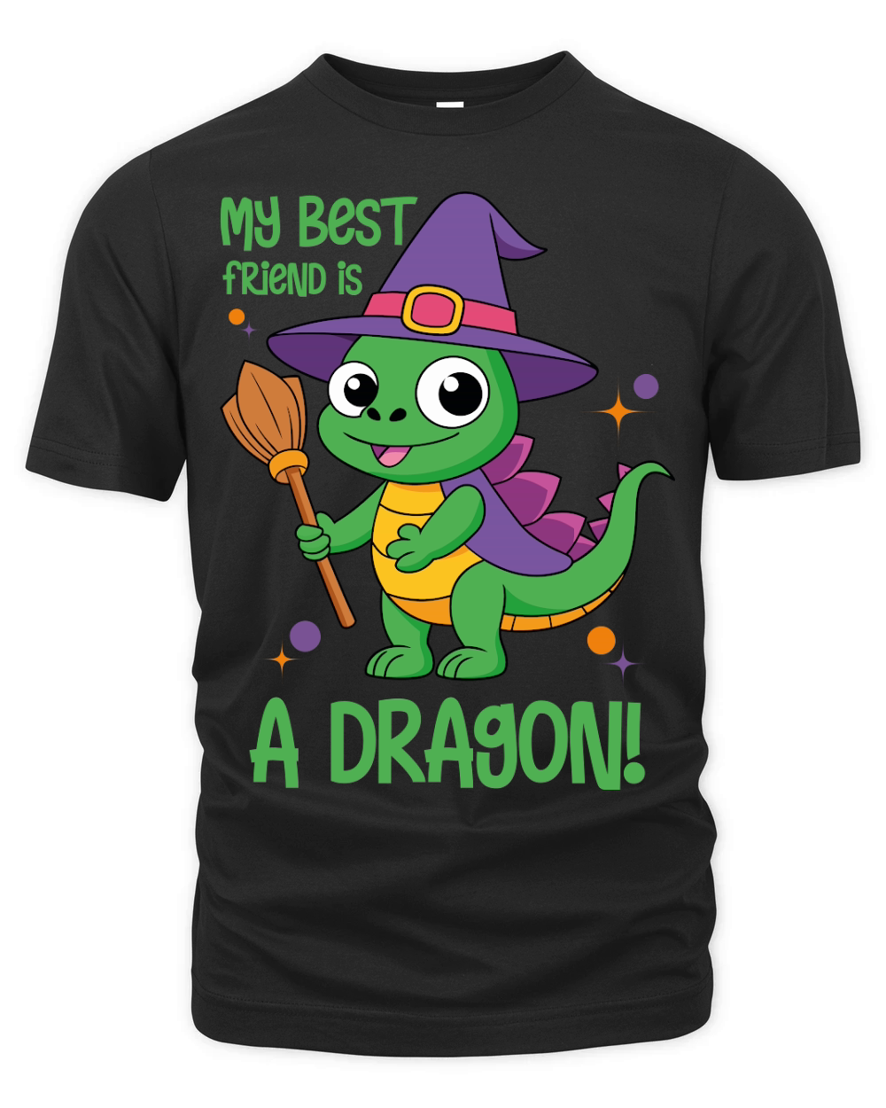 My best friend is a dragon! Organic Unisex T-shirt