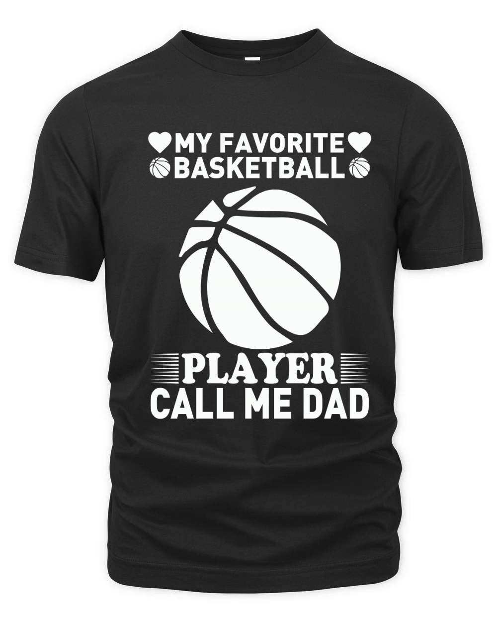 My favorite basketball player call me dad Organic Unisex T-shirt