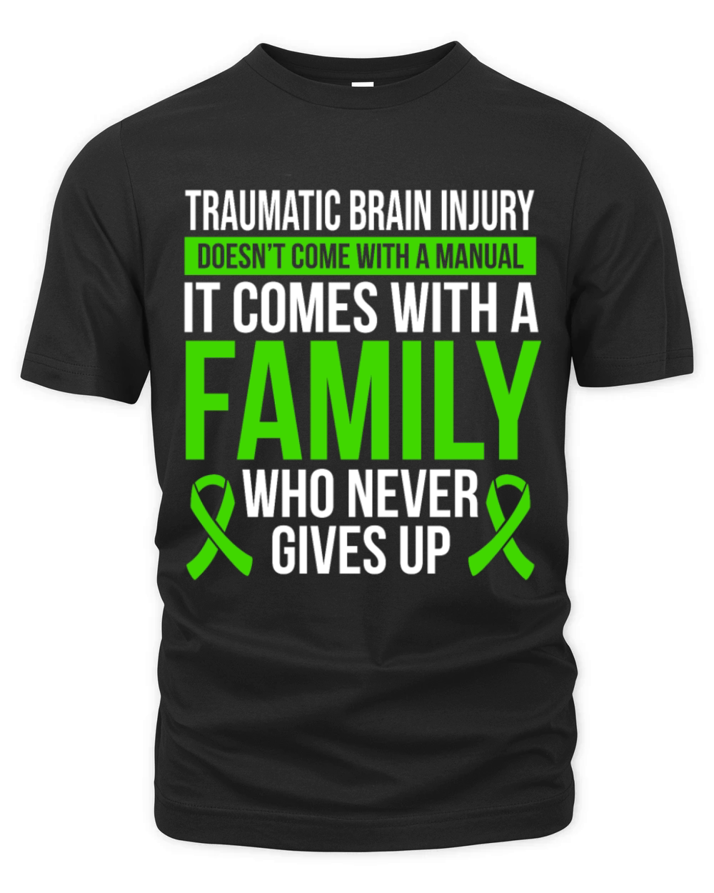 Traumatic Brain Injury Awareness Ribbon Warrior Organic Unisex T-shirt
