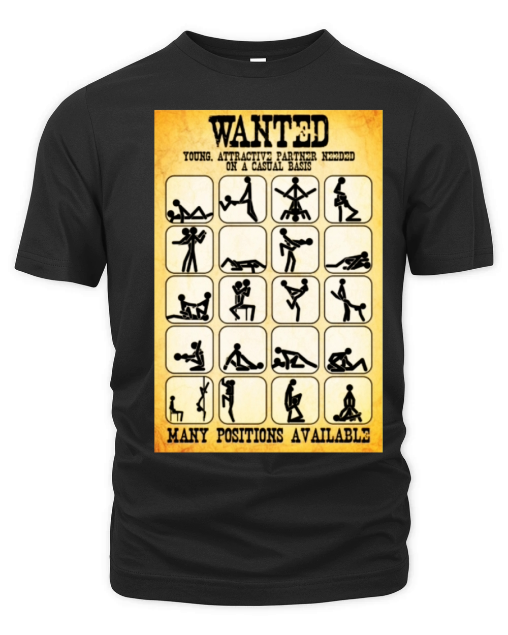 Wanted Sex Poster Organic Unisex T-shirt