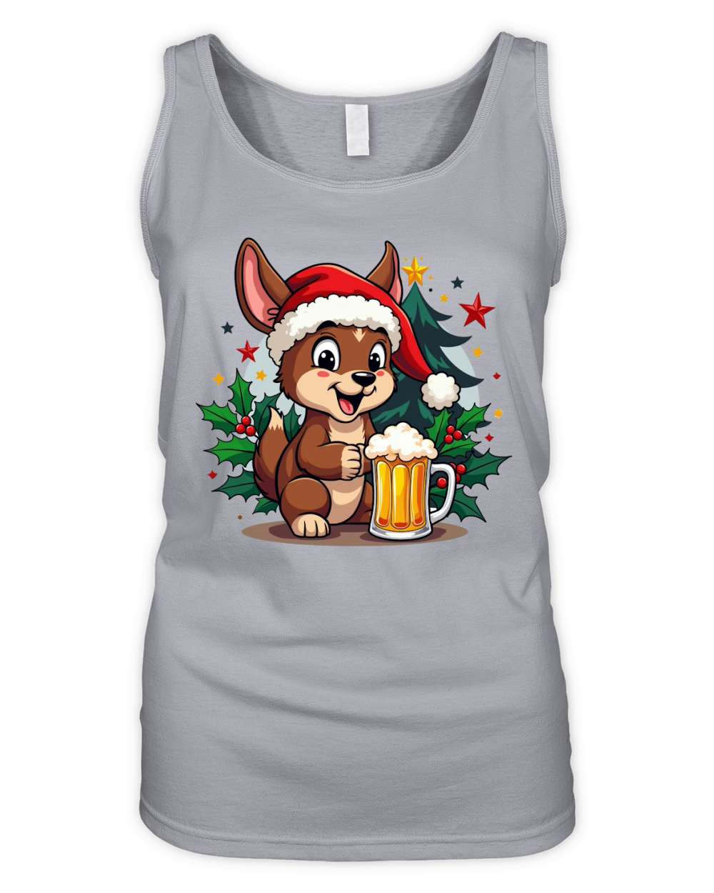 Animal Beer Christmas Sublimation Bundle 11 Organic Women's Tank Top