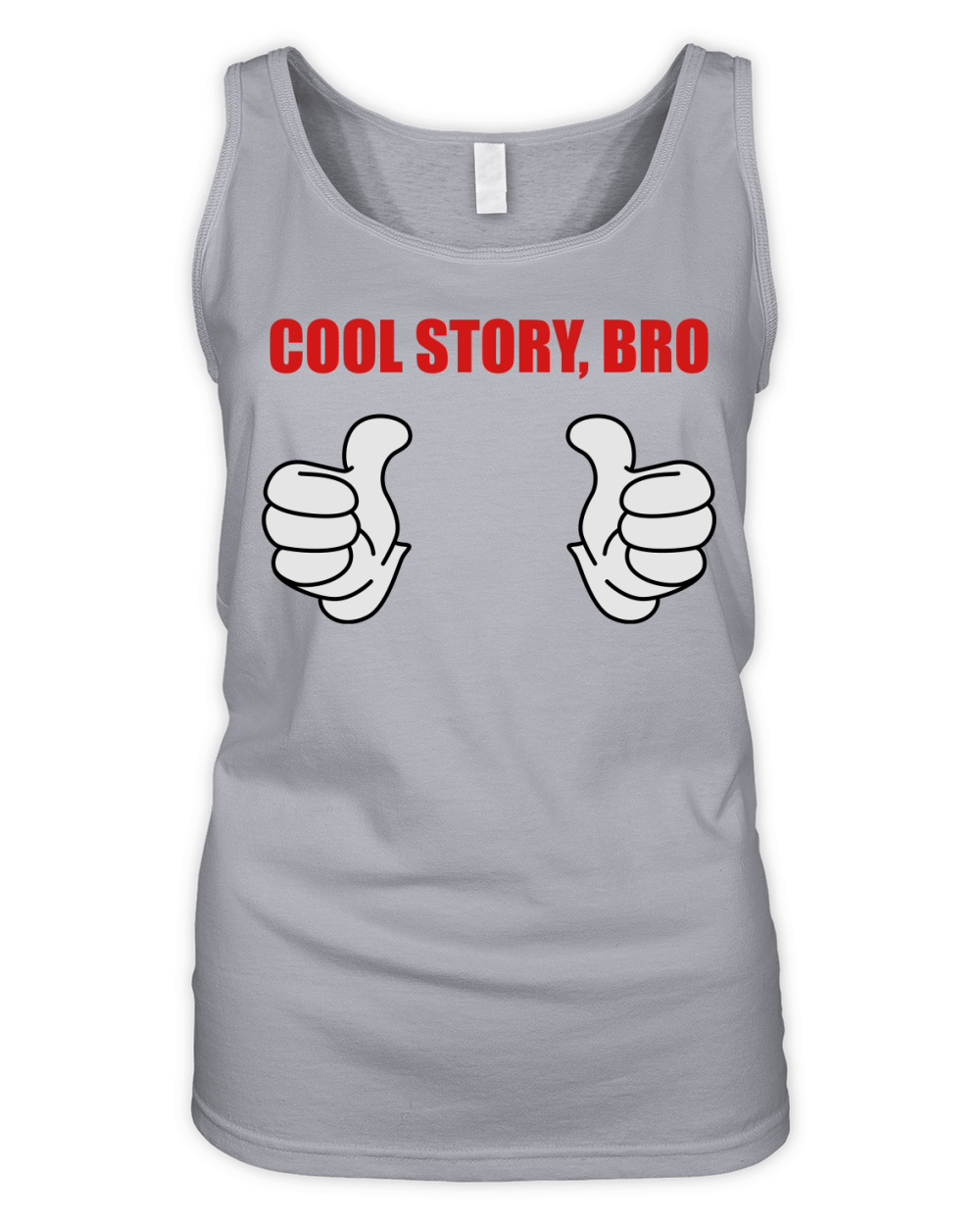 Cool story Bro Organic Women's Tank Top