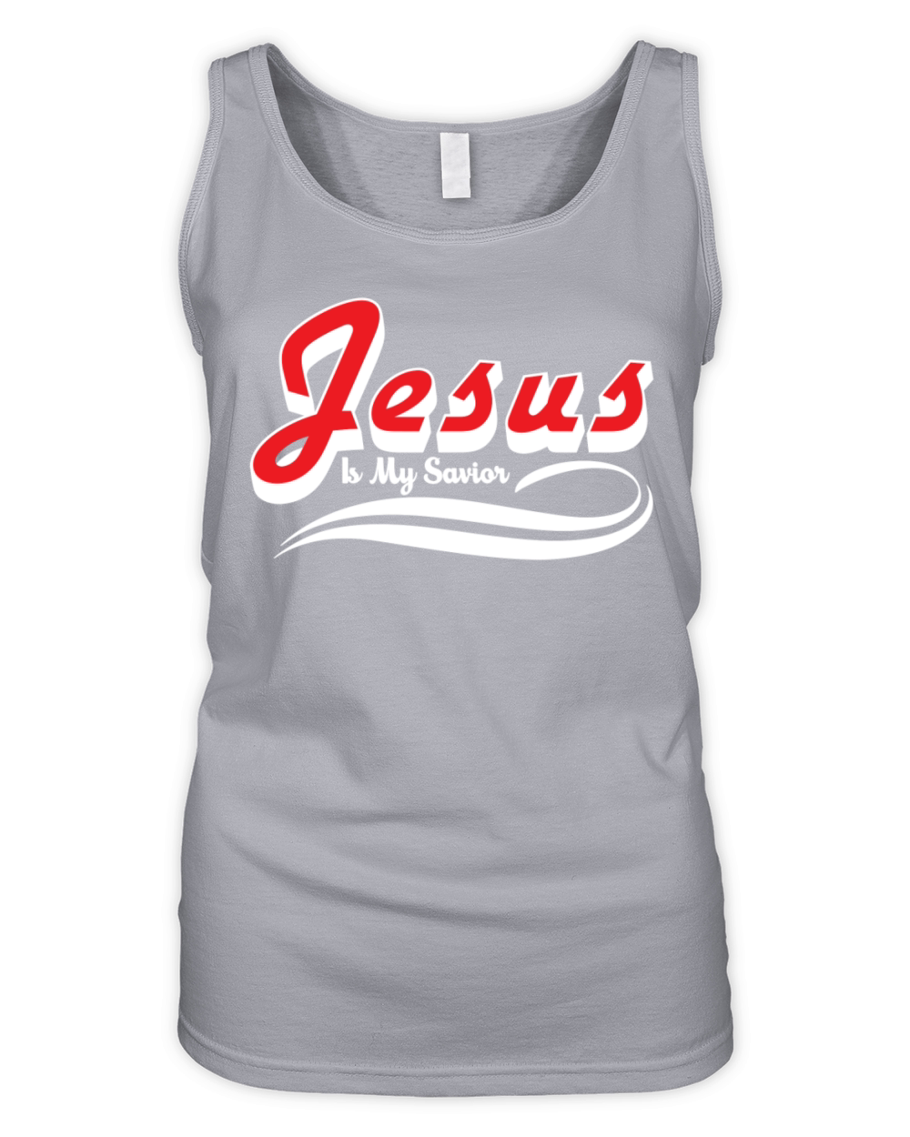 Jesus is my savior Organic Women's Tank Top
