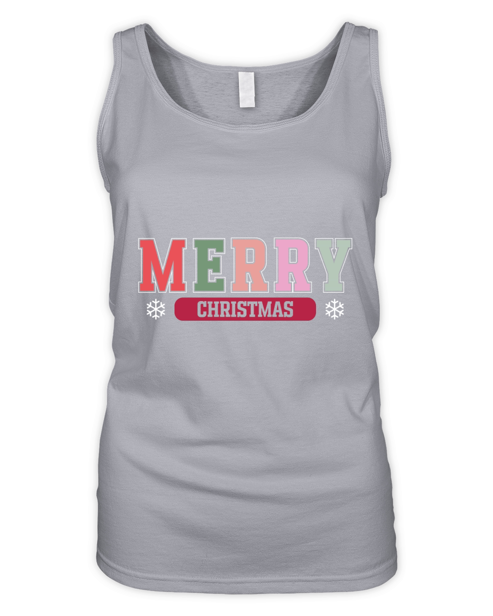 Merry Christmas 21 02 Organic Women's Tank Top