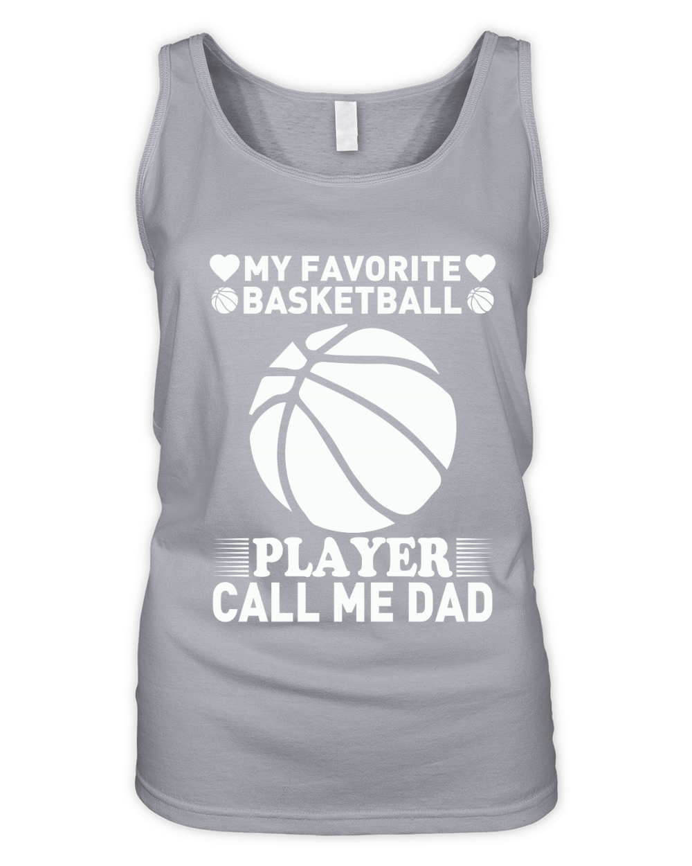 My favorite basketball player call me dad Organic Women's Tank Top