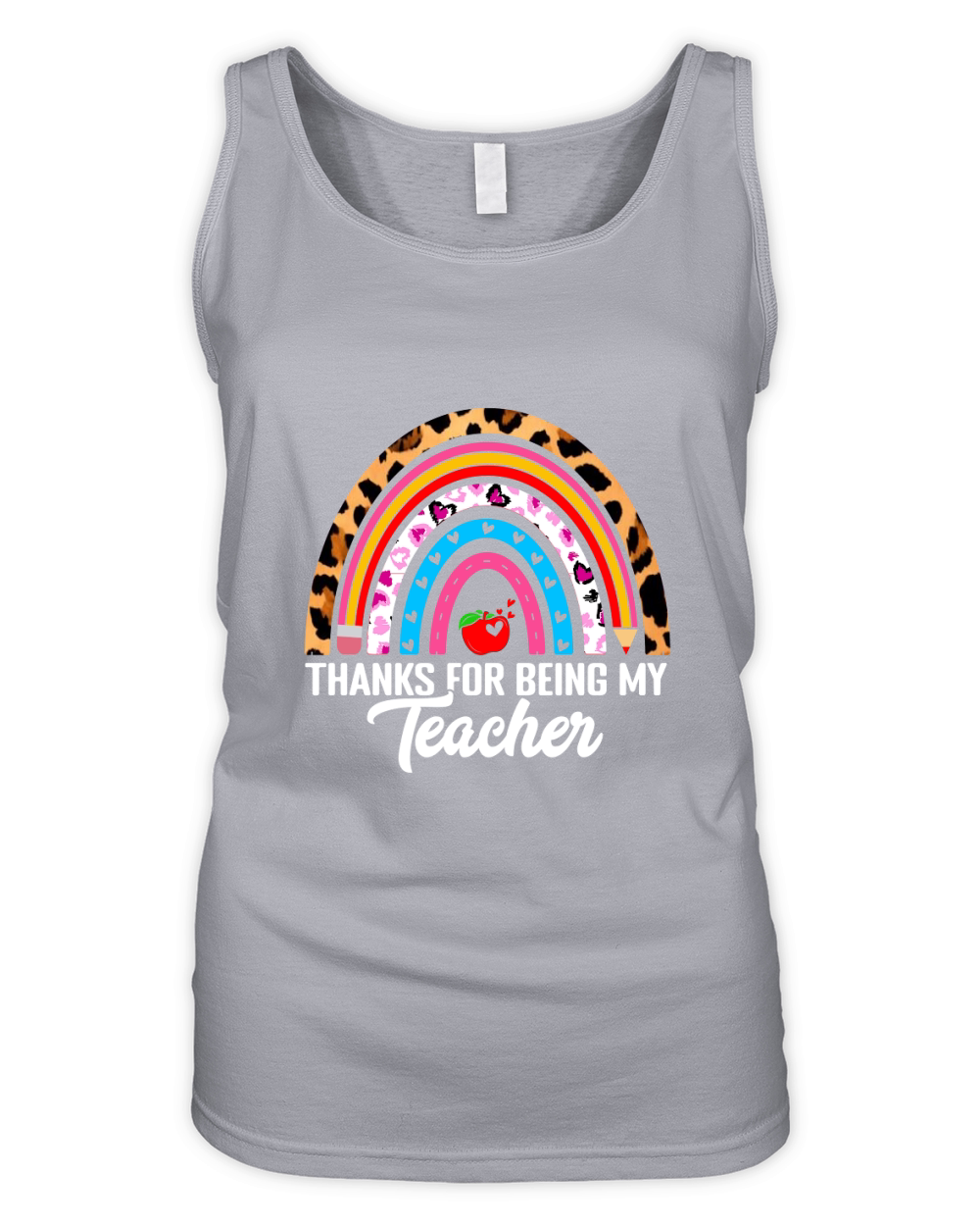 Thanks for being my teacher Organic Women's Tank Top