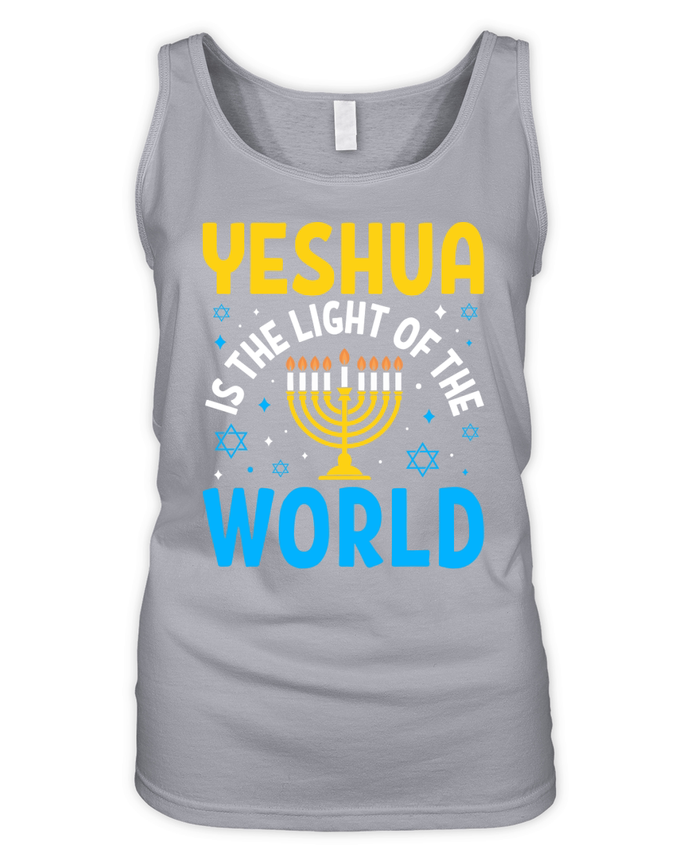 Yeshua Is The Light Of The World Organic Women's Tank Top