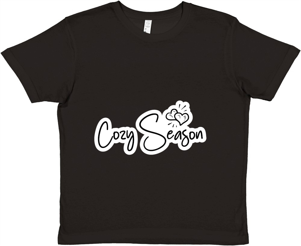 Cozy Season Premium Kids Crewneck T-shirt