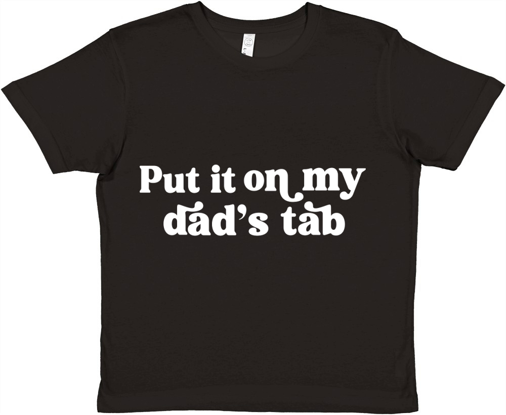 Dads Tab 2 Premium Kids Crewneck T-shirt