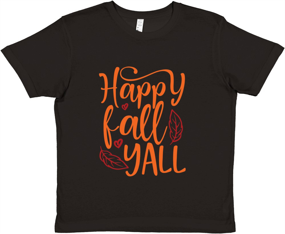 Happy fall yall  (3) Premium Kids Crewneck T-shirt