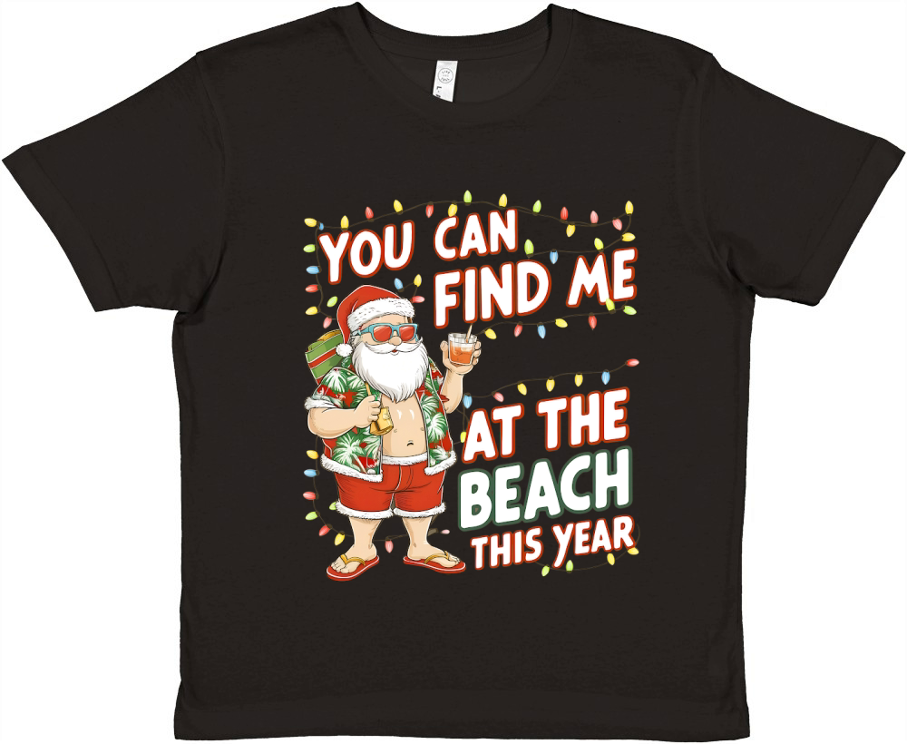 You can find me at the beach this year Premium Kids Crewneck T-shirt