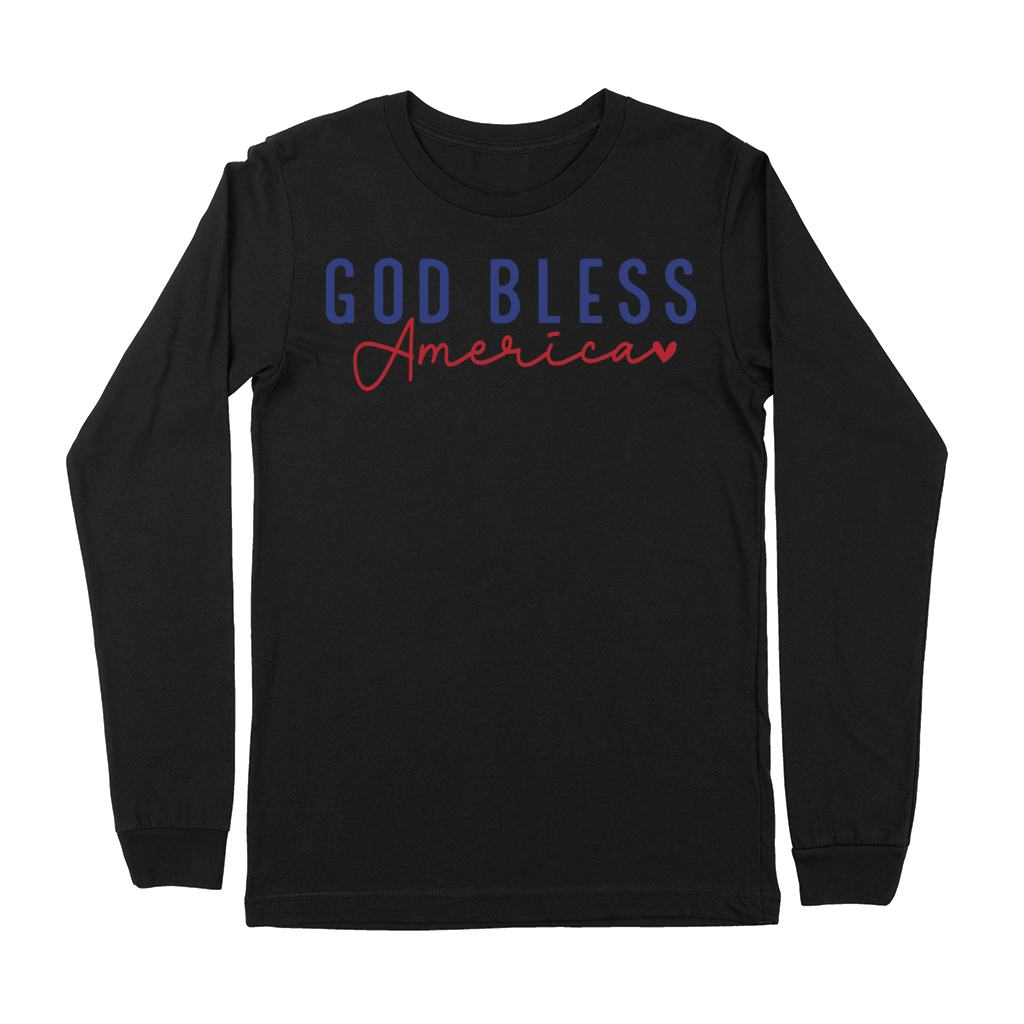 God Bless America 02 Premium Long Sleeve