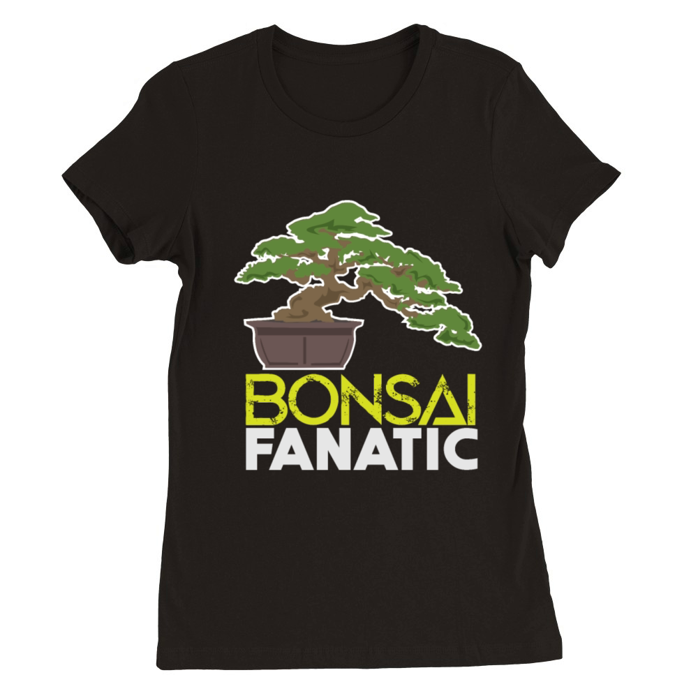 Bonsai Fanatic Han Kengai Premium Womens Crewneck T-shirt