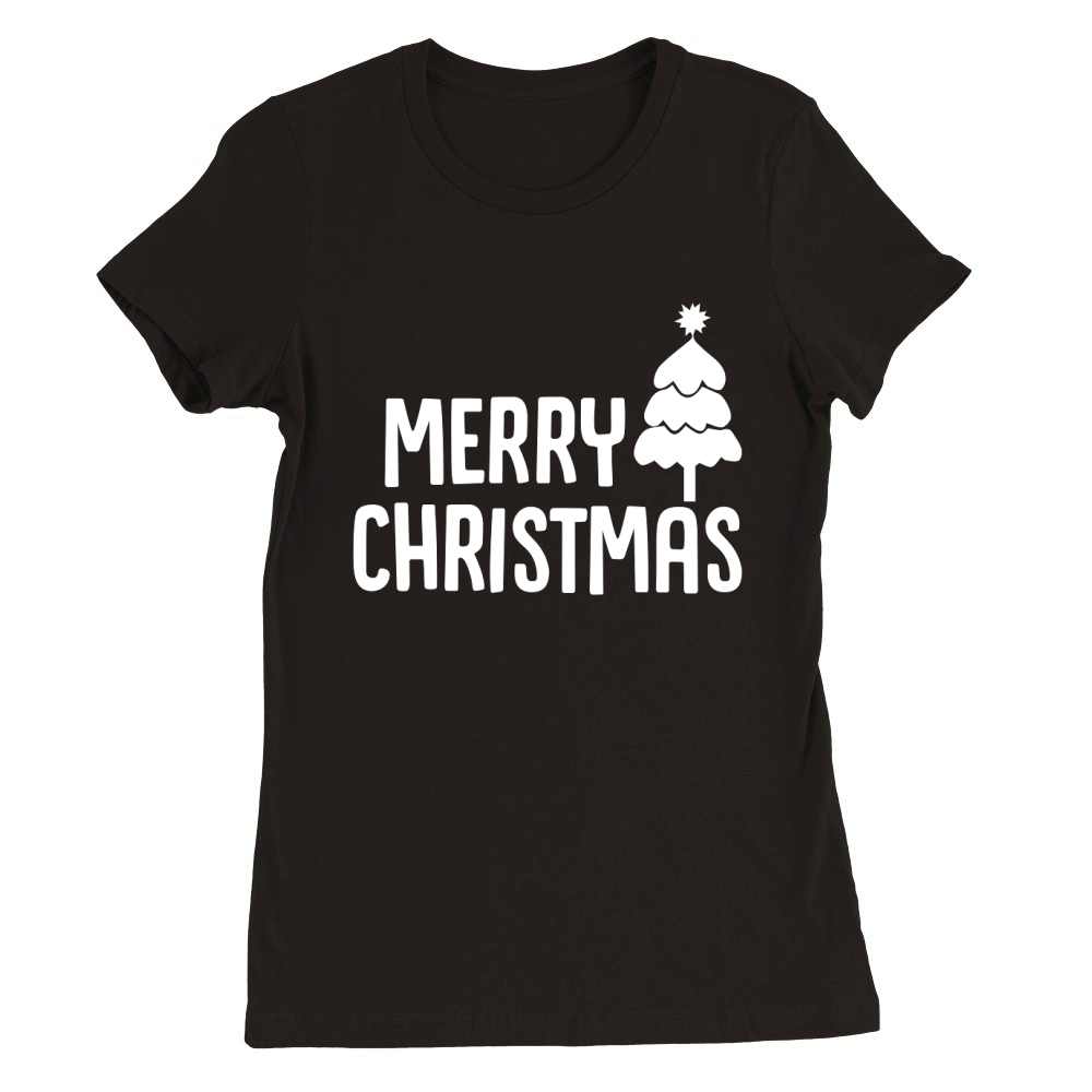 Merry Christmas 2.03 Premium Womens Crewneck T-shirt