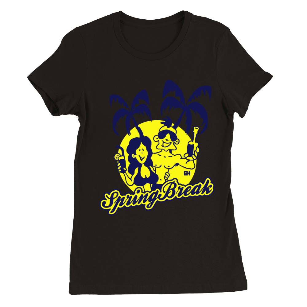 Spring Break Premium Womens Crewneck T-shirt