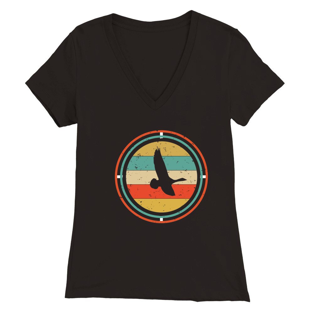 Duck Hunting Shirts for Men   Duck Hunter Premium Womens V-Neck T-shirt