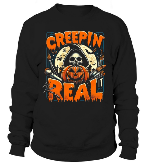 Creepin It Real Sweatshirt Unisex