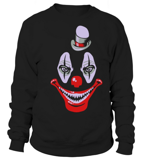 Scary clown Sweatshirt Unisex