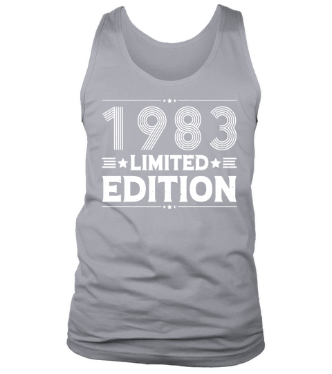 1983 Limited Edition Birthday T Shirt Design (2) Tank Top Unisex