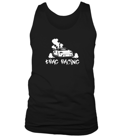 Drag Racing Racecar Design for Sportscar Lovers Tank Top Unisex