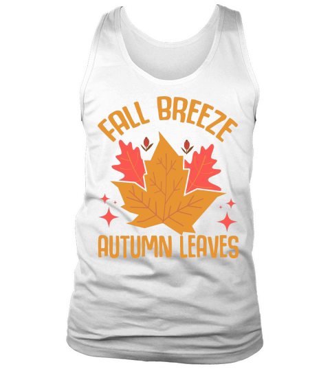 Fall breeze autumn leaves Tank Top Unisex