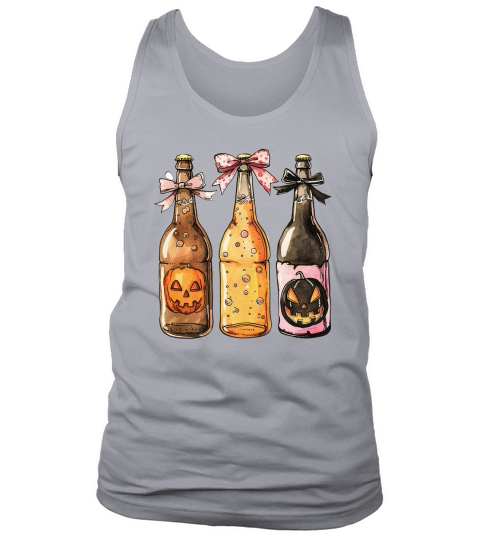 Halloween Coquette Beer Tank Top Unisex