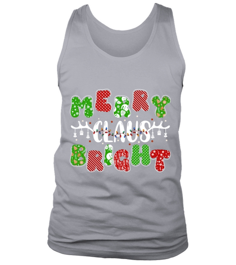 MERRY AND BRIGHT Tank Top Unisex