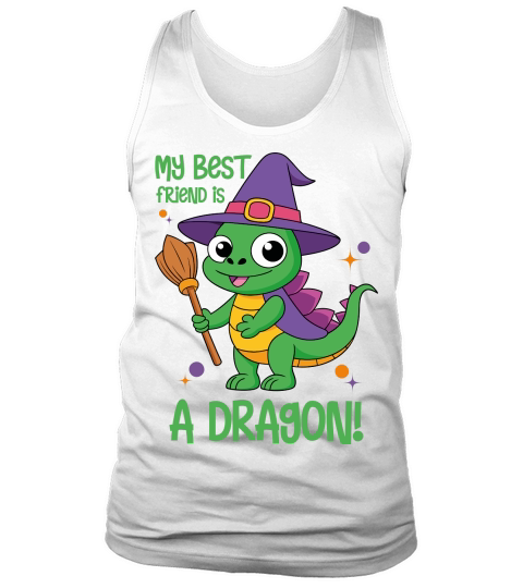 My best friend is a dragon! Tank Top Unisex