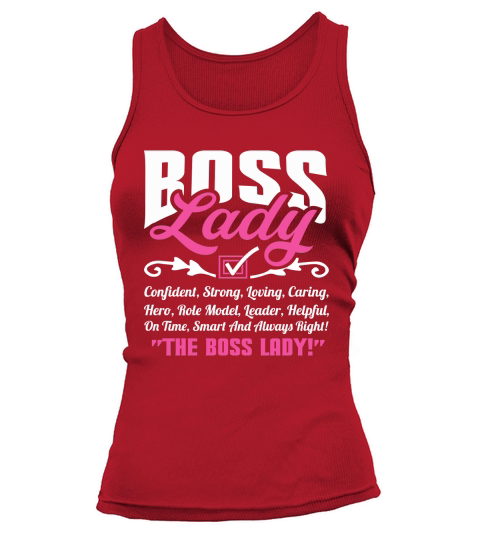 Boss lady Confident Strong Loving Tank top Woman