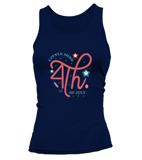 Little Miss 4th Of July Tank top Woman