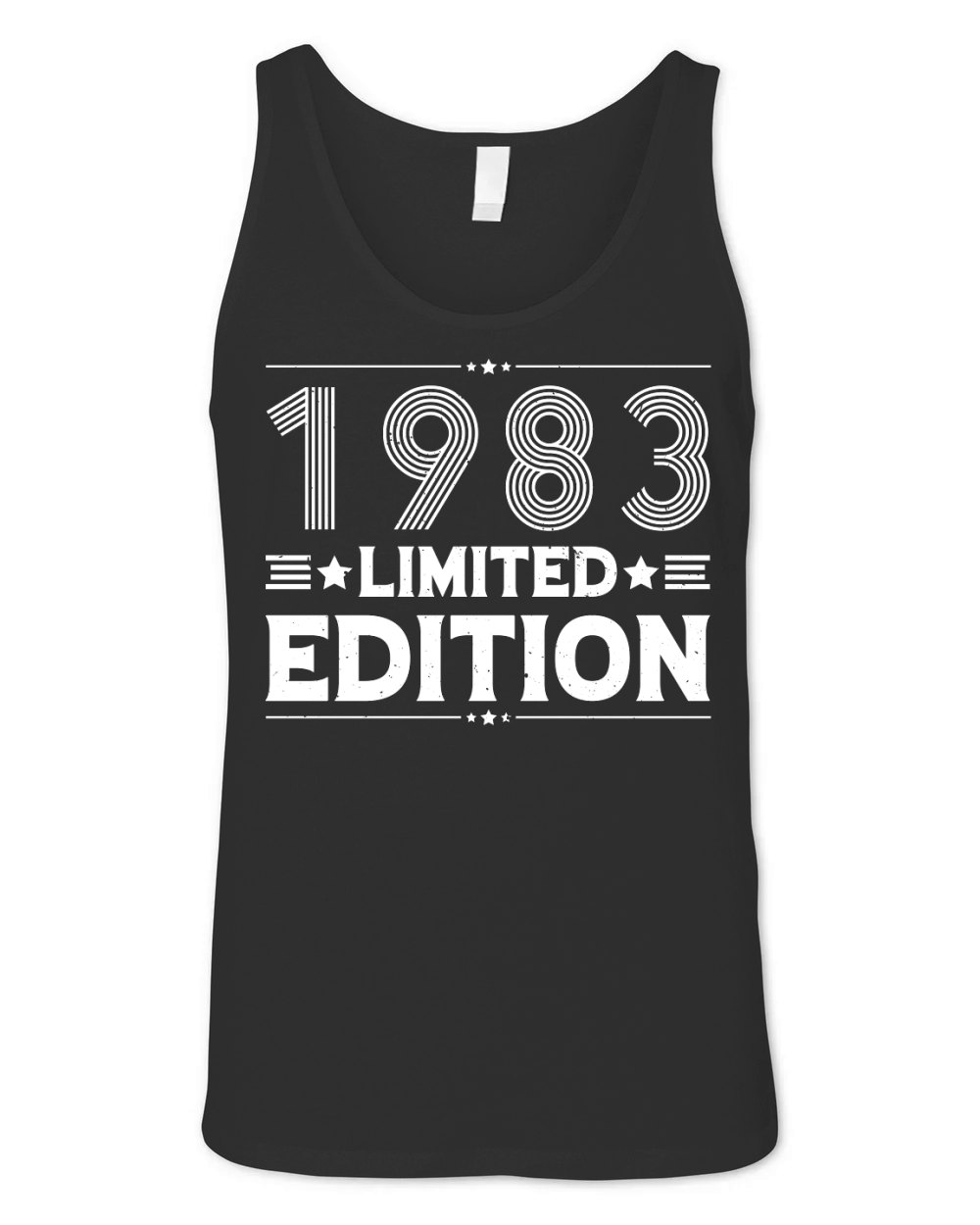 1983 Limited Edition Birthday T Shirt Design (2) Unisex Jersey Tank