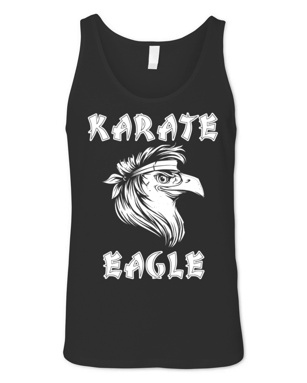 Karate eagle martial art combat sport Unisex Jersey Tank