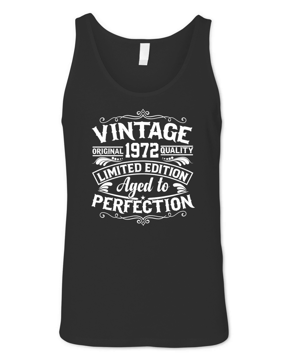 Vintage original 1972 quality limited edition aged to perfection Unisex Jersey Tank